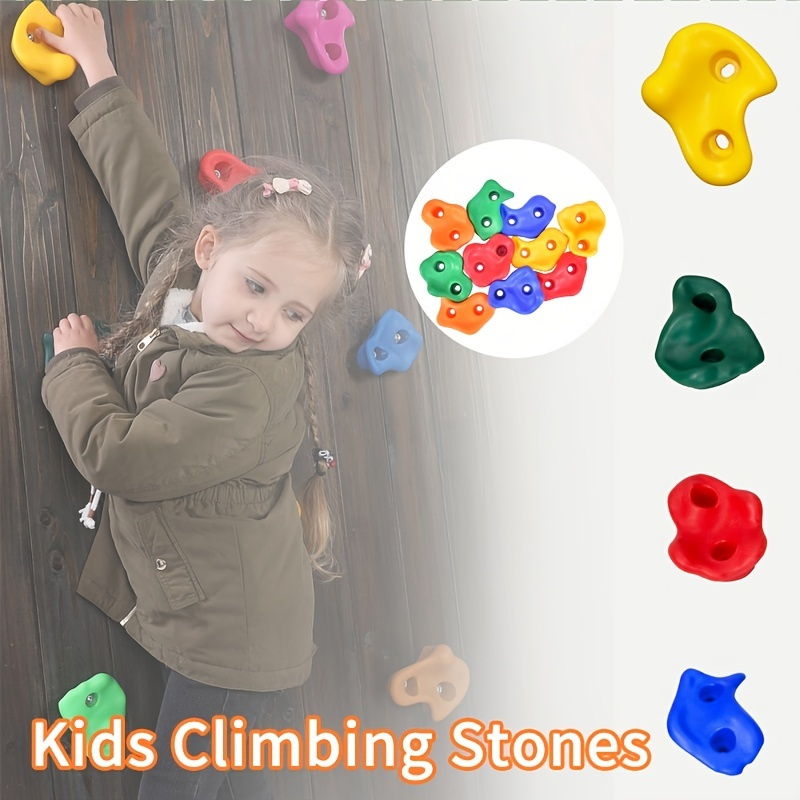 Rock Climbing Holds With Mounting Screws; Indoor And Outdoor Rock Climbing Set - Image 2