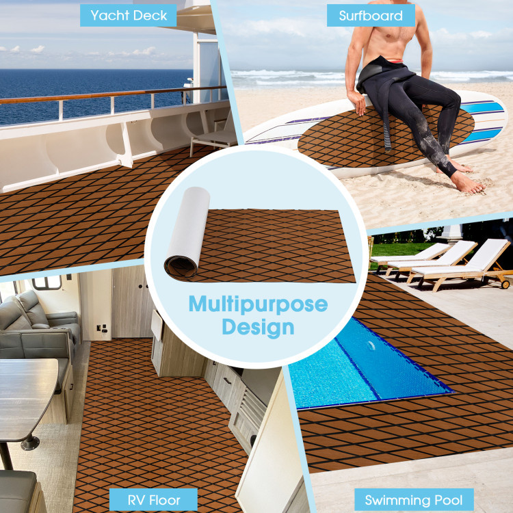EVA Foam Boat Decking Sheet with Diamond Shape for Boat Surfboard - Image 2