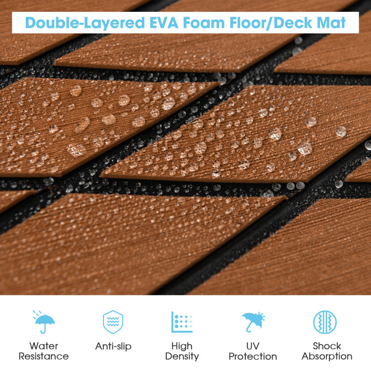 EVA Foam Boat Decking Sheet with Diamond Shape for Boat Surfboard - Image 4