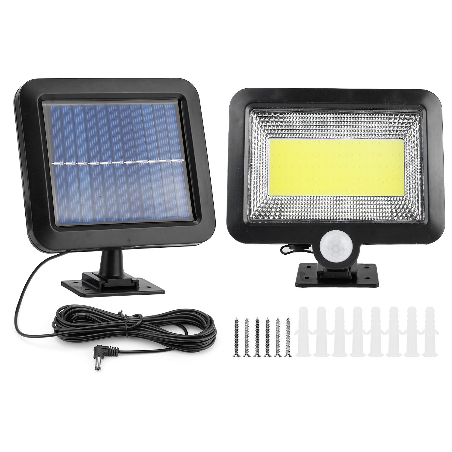 Solar Powered Wall Lights Outdoor 100 LED Beads Motion Sensor Lamp IP65 Waterproof Dusk To Dawn Sensor Light - Image 11