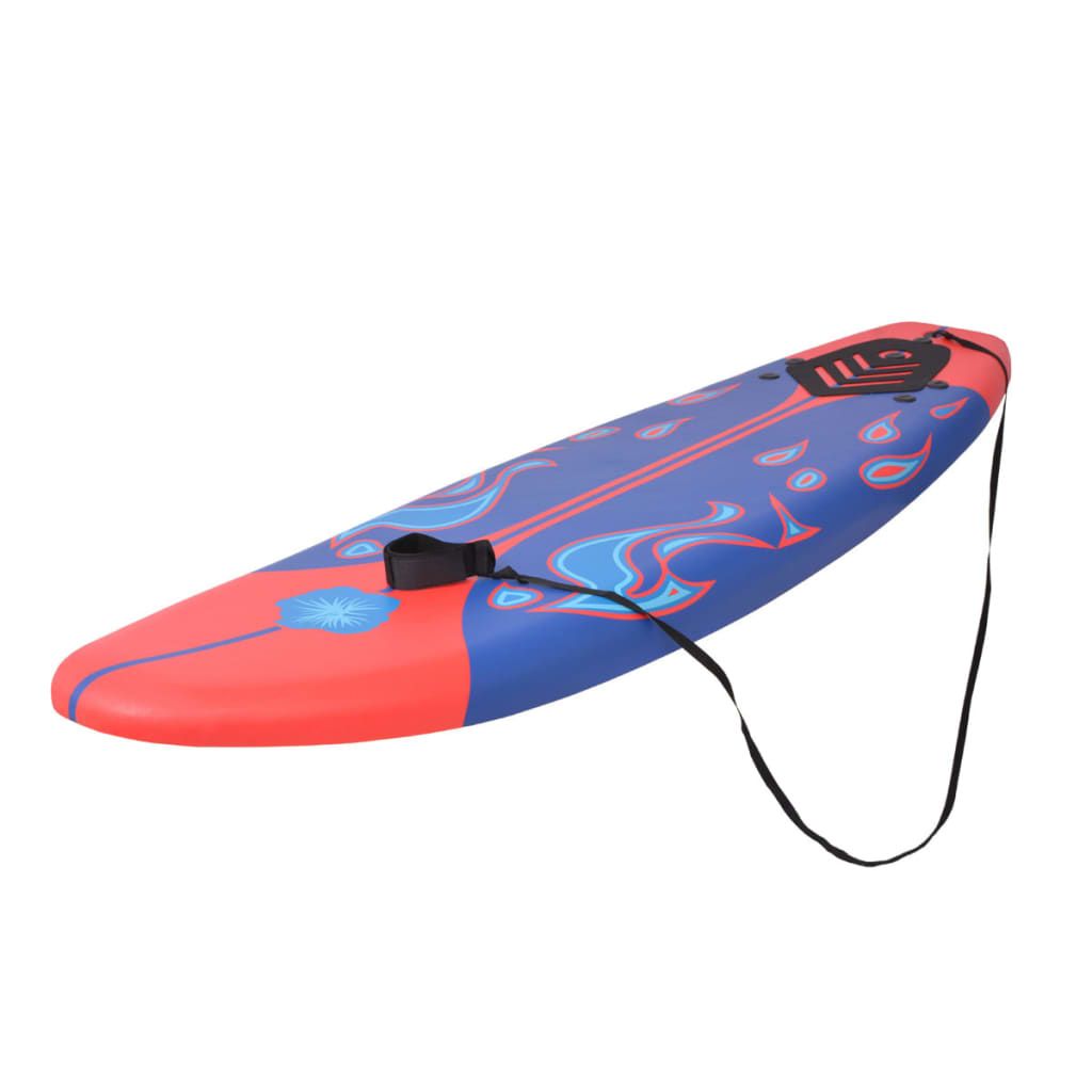 Surfboard Blue and Red 66.9" - Image 2