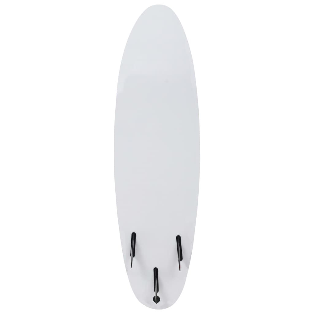 Surfboard 66.9" Blue and Cream - Image 5
