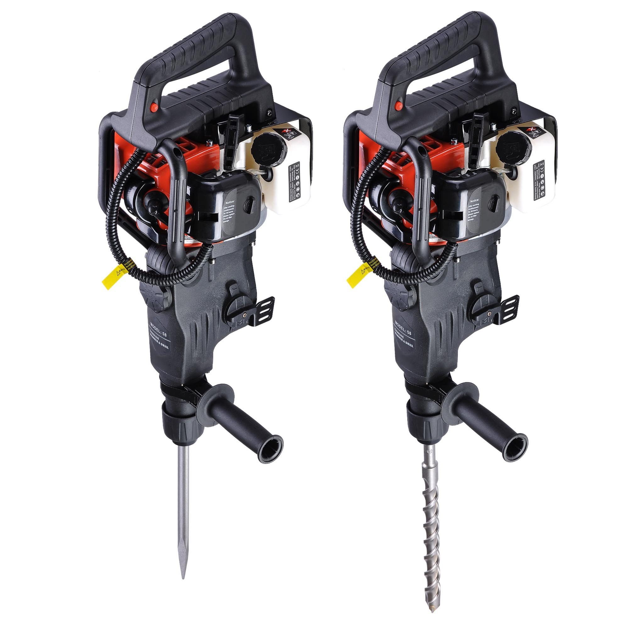 32.6CC Multi-Gasoline Hammer/Drill - Image 6