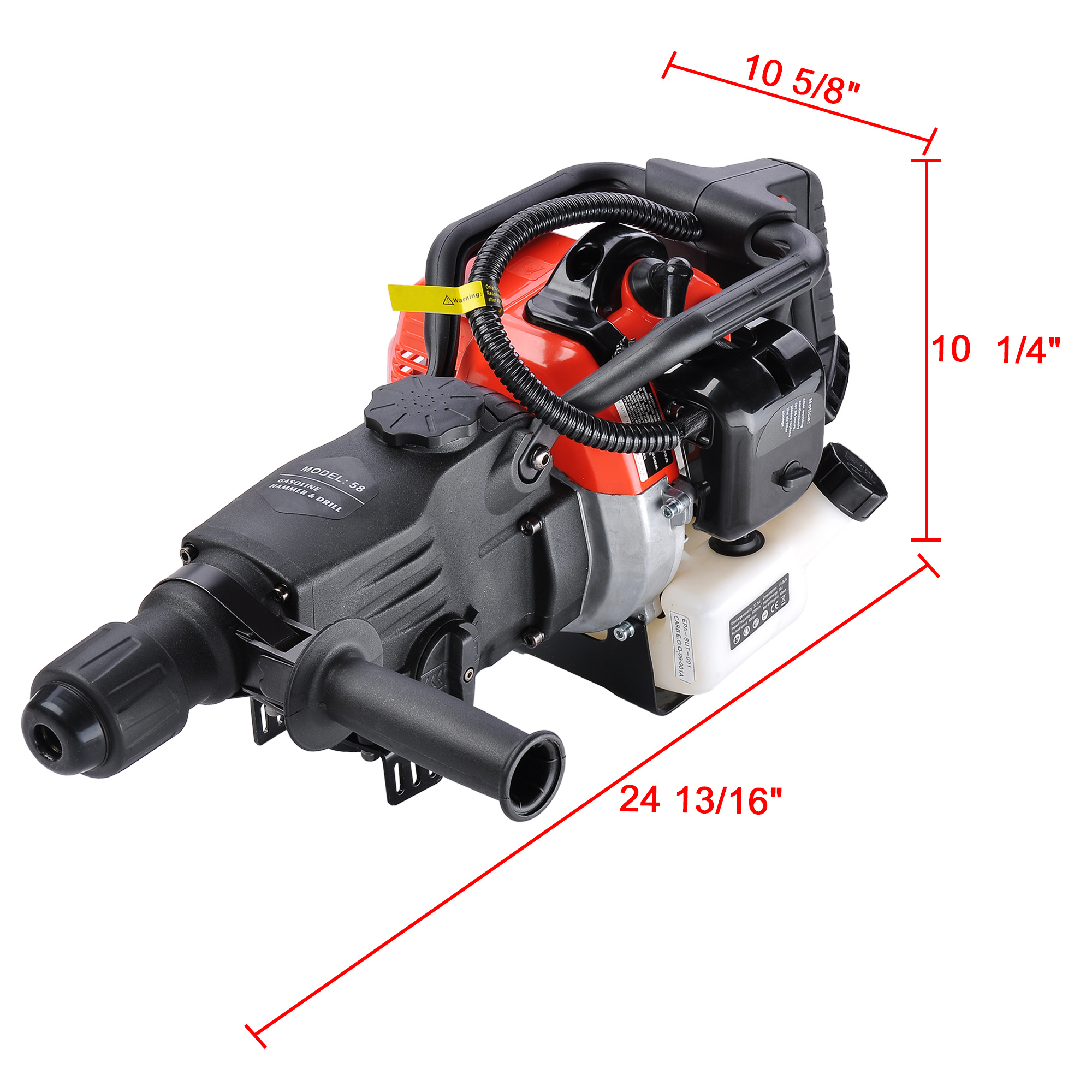 32.6CC Multi-Gasoline Hammer/Drill - Image 9